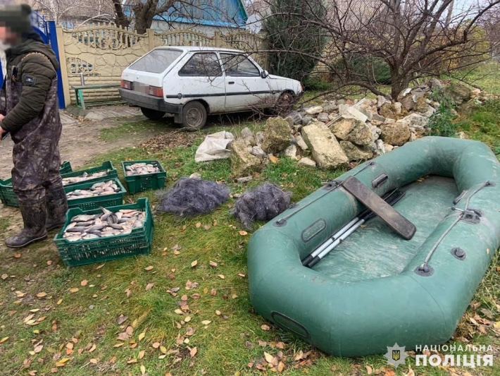 У Запорізькому районі поліцейські викрили браконьєрів, які завдали державі шкоди на суму понад мільйон гривень