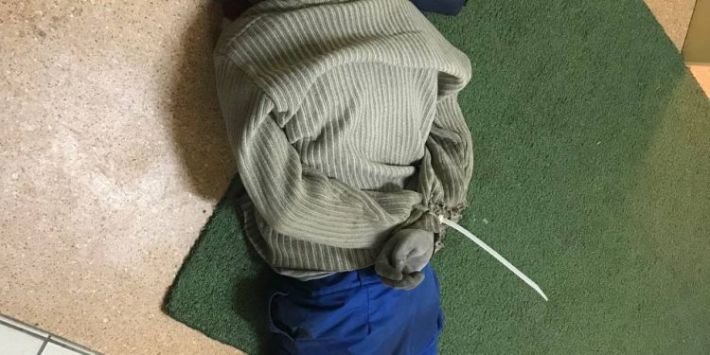 Під Запоріжжям у Пункті Незламності чоловік із ножем вимагав кави (фото)