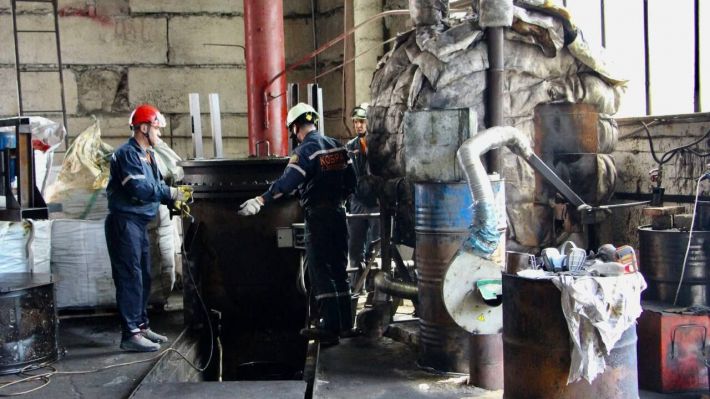 У Запоріжжі демонтували піч для відходів, яка труїла все місто