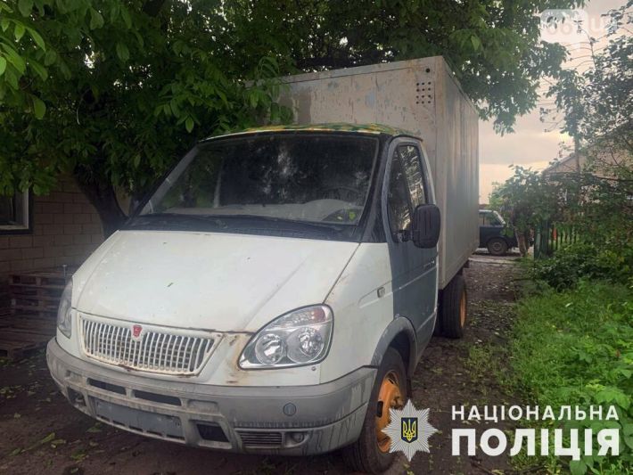 На Гуляйпільщині знайшли службовий автомобіль поліції, який викрали на окупованих територіях