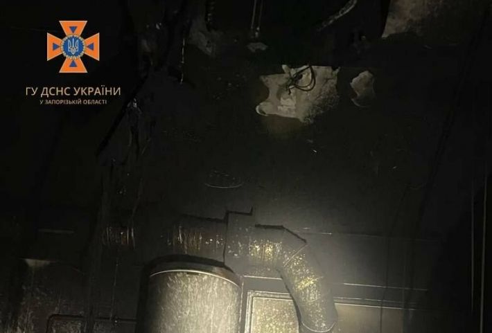 У Запоріжжі через коротке замикання спалахнула пожежа в продовольчому магазині