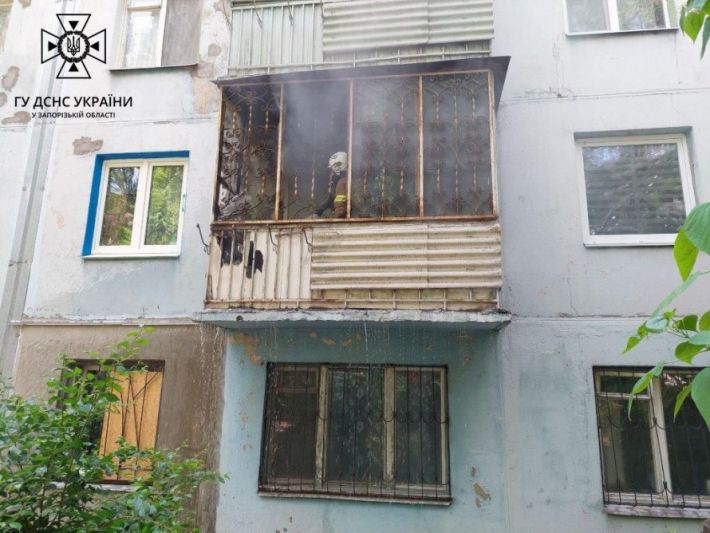 У Запоріжжі горіла багатоповерхівка