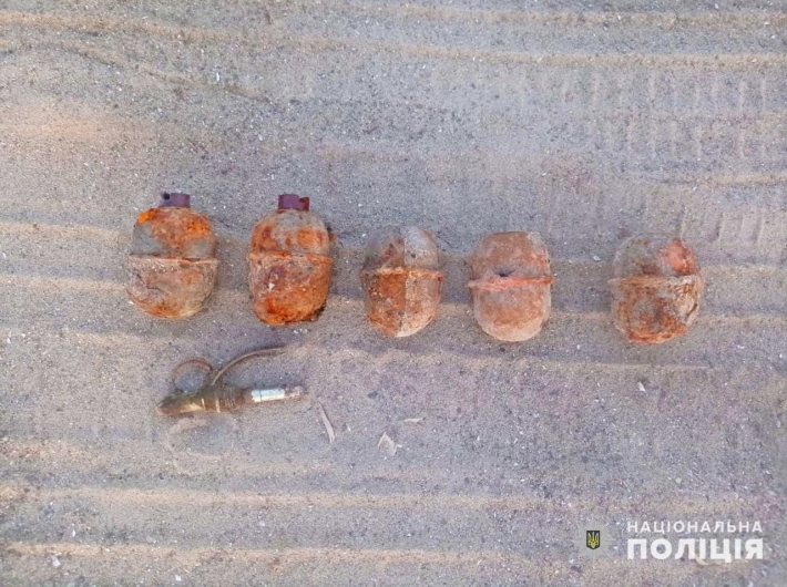 В Запоріжжі на березі ріки були знайдені боеприпаси