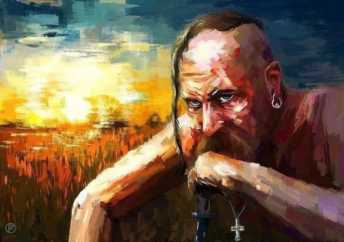 Біля ЗАЕС з’явилися обриси, схожі на обличчя запорізького козака Івана Сірка (фото)