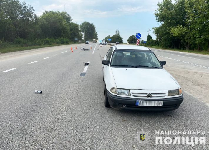 У Запоріжжі на трасі збили юного велосипедиста (фото)