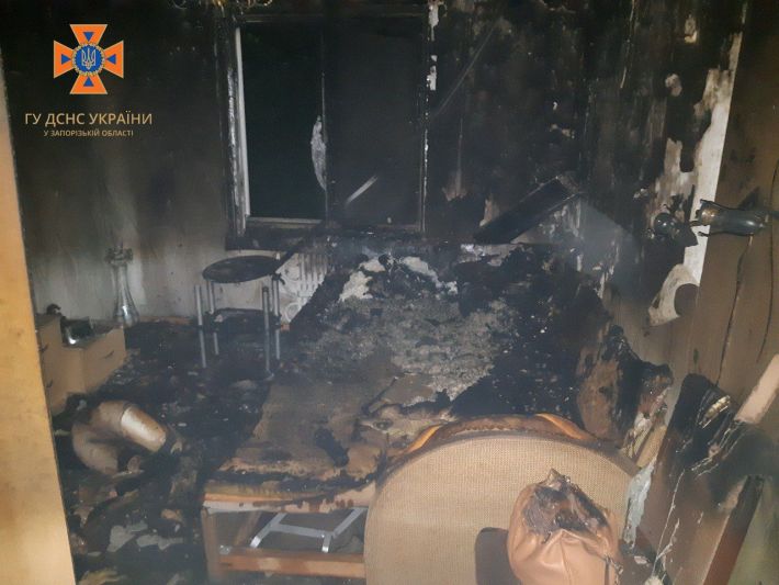 У Запоріжжі під час пожежі загинуло двоє людей