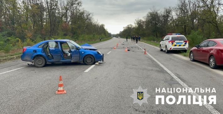 У Запорізькій області в ДТП загинули троє людей (фото)