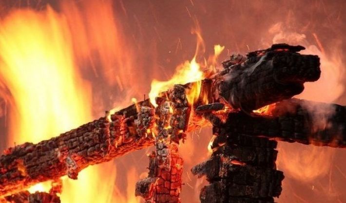 У Василівському районі спалахнув приватний будинок (фото)