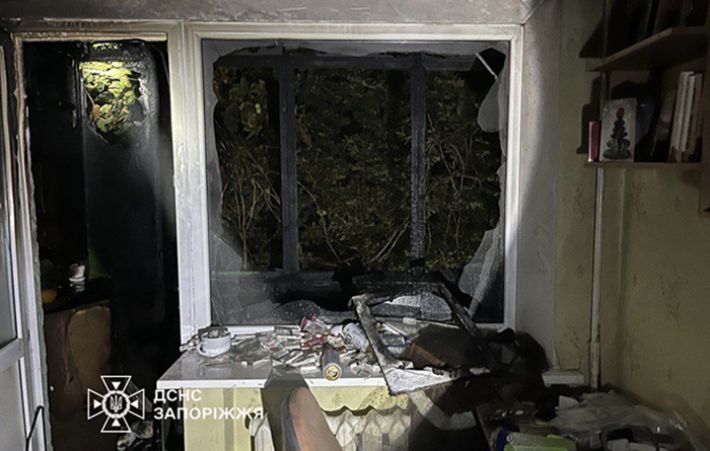 У Запоріжжі горіла квартира: подробиці (фото)