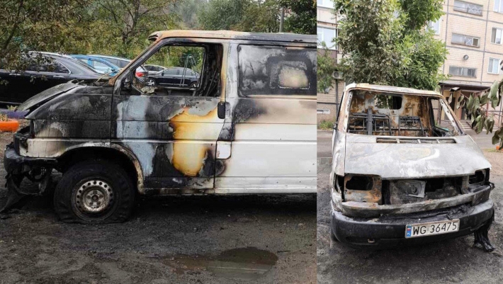 Запорізькому волонтеру спалили автівку: поліція знайшла винуватця